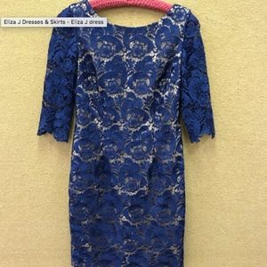 Blue Lace Dress